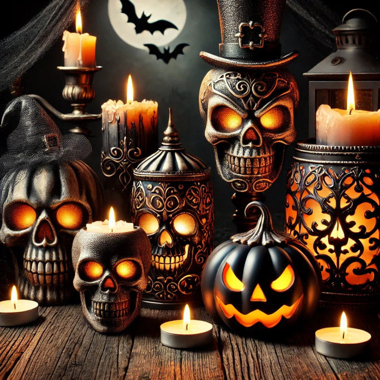 Halloween Candle Holders - candletown.net