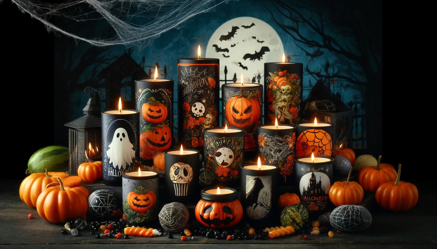 Halloween Candles - candletown.net