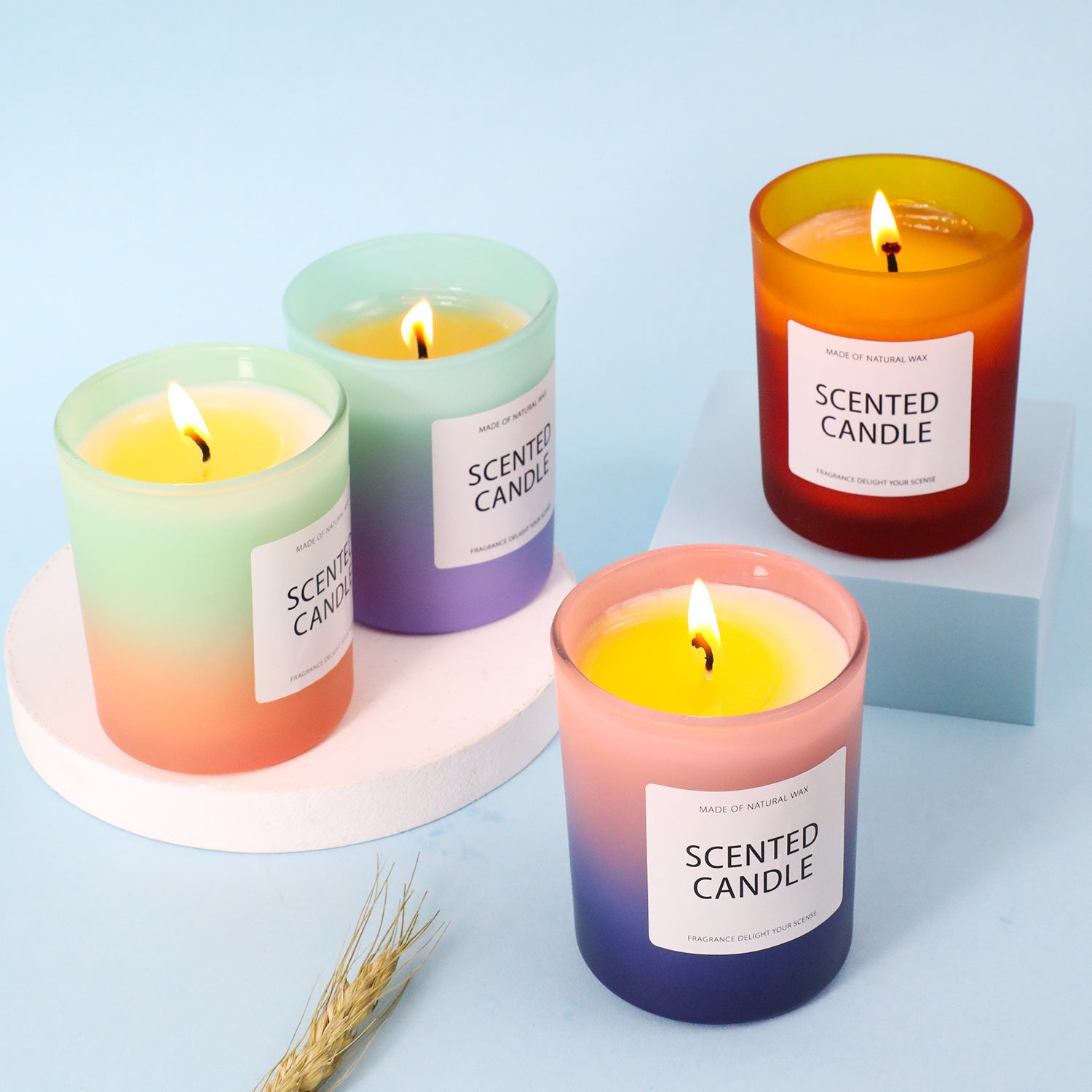 Smoke-Free Romantic Aromatherapy Candle – Sensuous Scents for Passionate Evenings - candletown.net