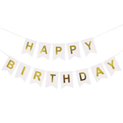 Happy Birthday Banner – Colorful Party Decoration