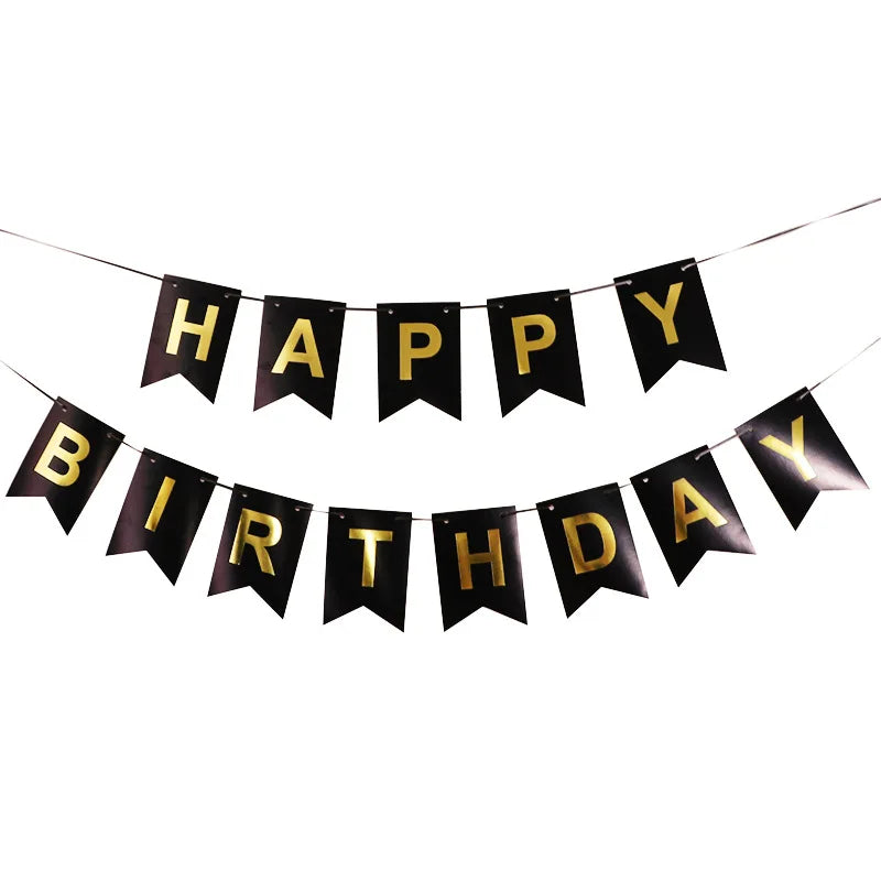 Happy Birthday Banner – Colorful Party Decoration