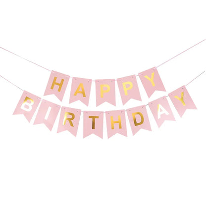 Happy Birthday Banner – Colorful Party Decoration