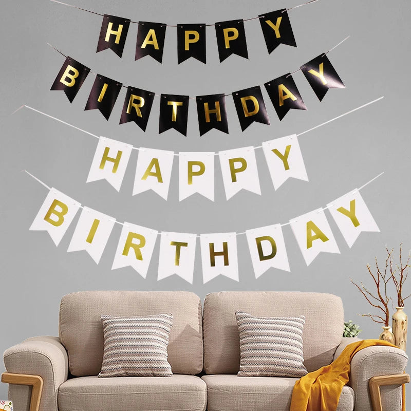 Happy Birthday Banner – Colorful Party Decoration