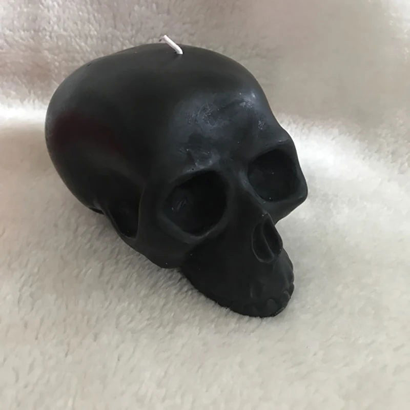 Large Skull Shaped Candle - Decorative Themed Candles for Halloween Party and Horror Decor - candletown.net