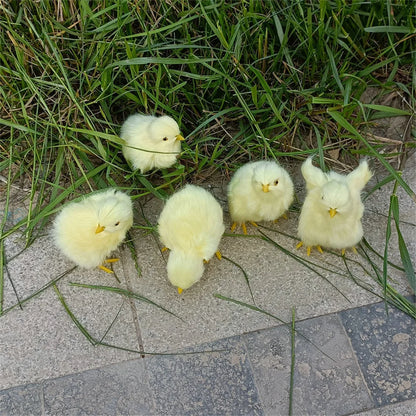 Fluffy Easter Chick Decoration – Cute & Festive Spring Ornament