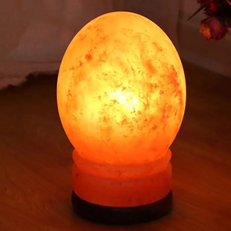 Himalayan Salt Crystal Lamp – Natural Rock Night Light