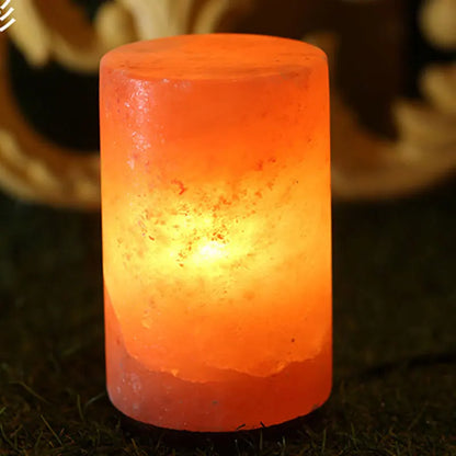 Himalayan Salt Crystal Lamp – Natural Rock Night Light