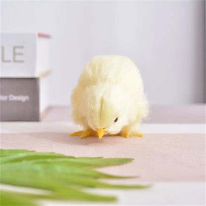 Fluffy Easter Chick Decoration – Cute & Festive Spring Ornament