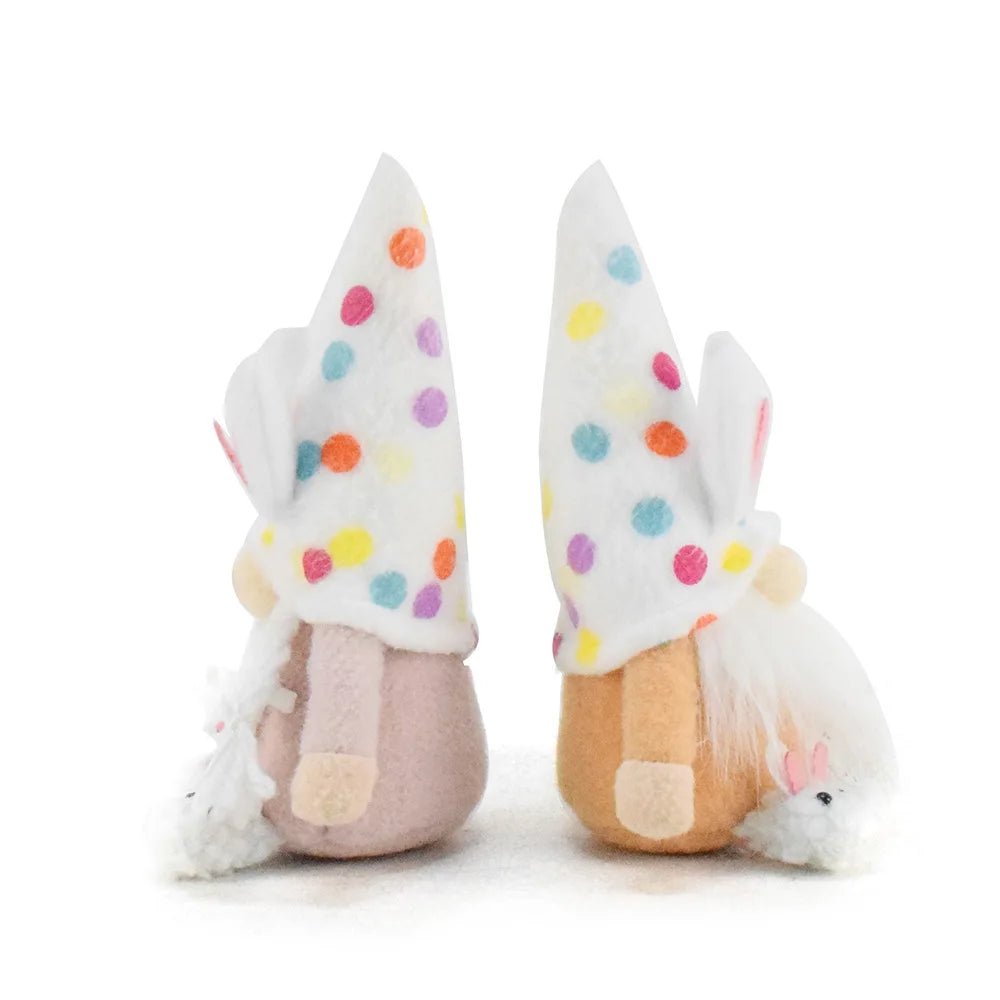 Easter Polka Dot Gnome – Faceless Spring Decoration