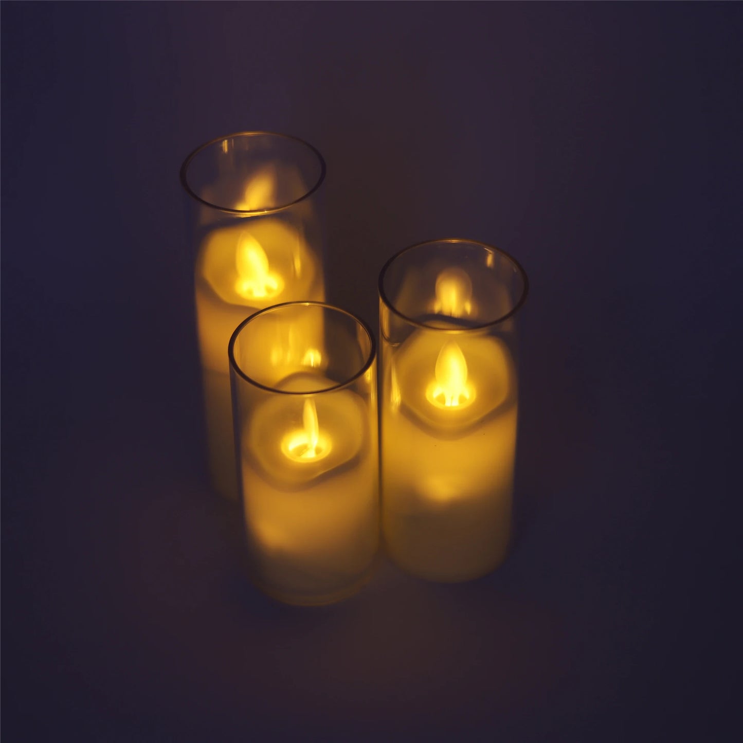 6Pcs LED Flameless Electric Candles - Safe, Flickering Tealights for Special Occasions