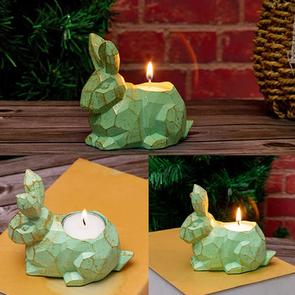 Easter Candlestick - Cute Bunny, Eggshell, Snail, and Chicken Candle Holders