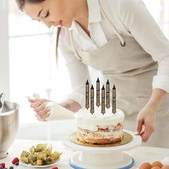 Happy Birthday Cake Candles - Stylish & Eco-Friendly