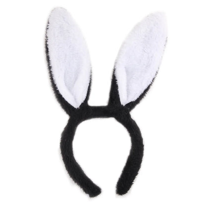 Plush Bunny Ears Headband – Cute & Soft for Easter & Cosplay