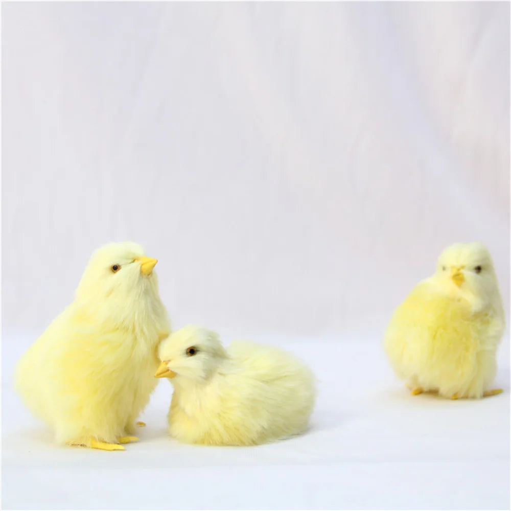 Fluffy Easter Chick Decoration – Cute & Festive Spring Ornament