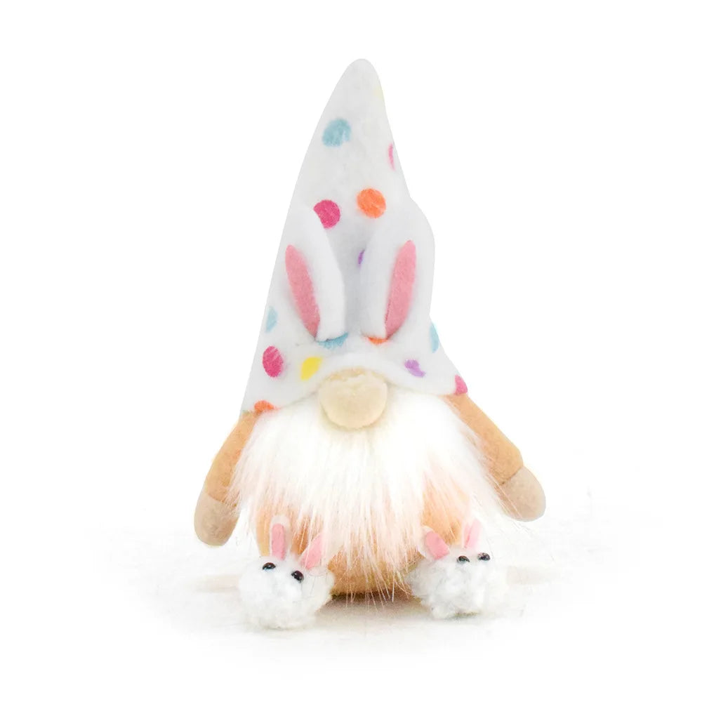 Easter Polka Dot Gnome – Faceless Spring Decoration