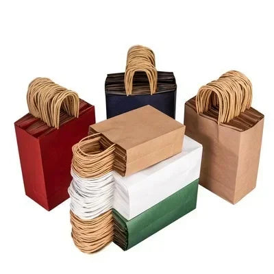 Colorful Paper Gift Bags – Multiple Shades for All Celebrations