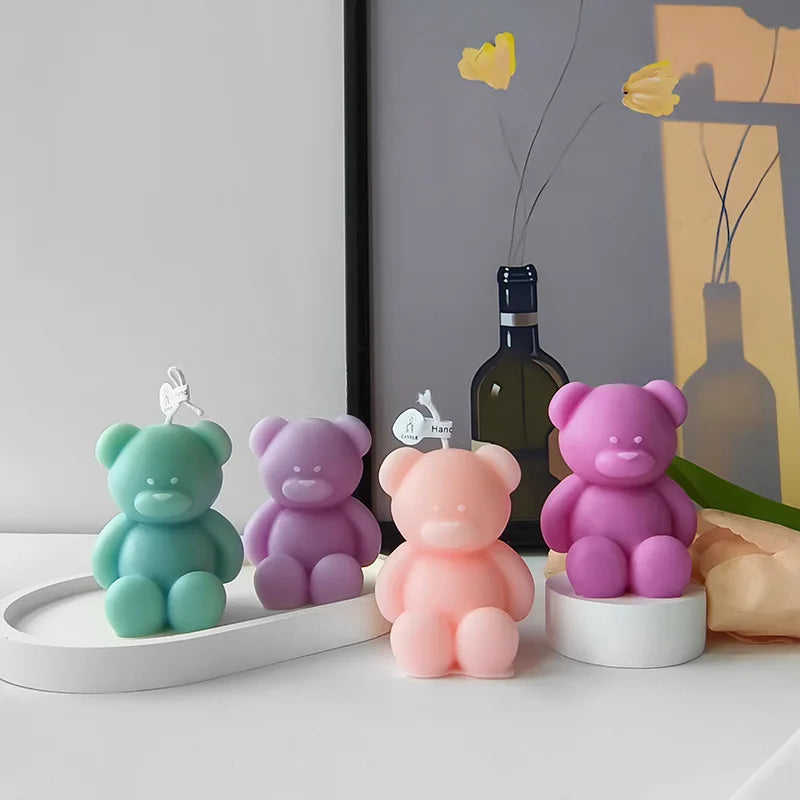 Lovely Bear Aromatherapy Candle - Adorable Scented Home Decor