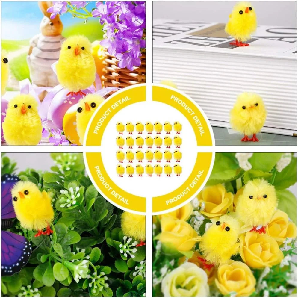 Mini Easter Chick Decoration – Soft & Cute Easter Ornaments