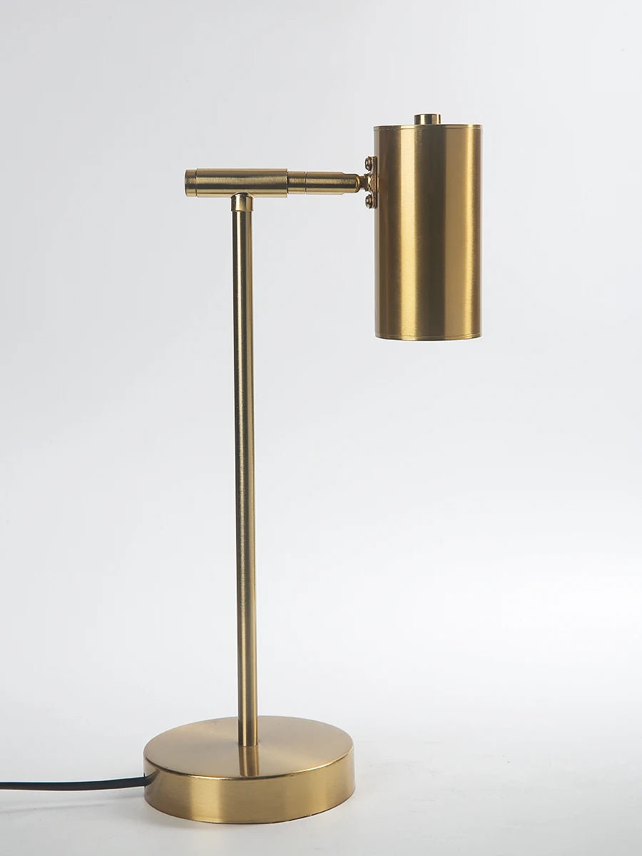 Modern Golden Table Lamp – Nordic Design