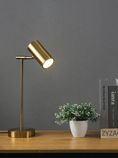 Modern Golden Table Lamp – Nordic Design