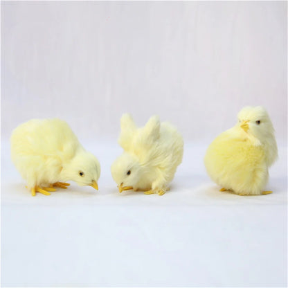 Fluffy Easter Chick Decoration – Cute & Festive Spring Ornament