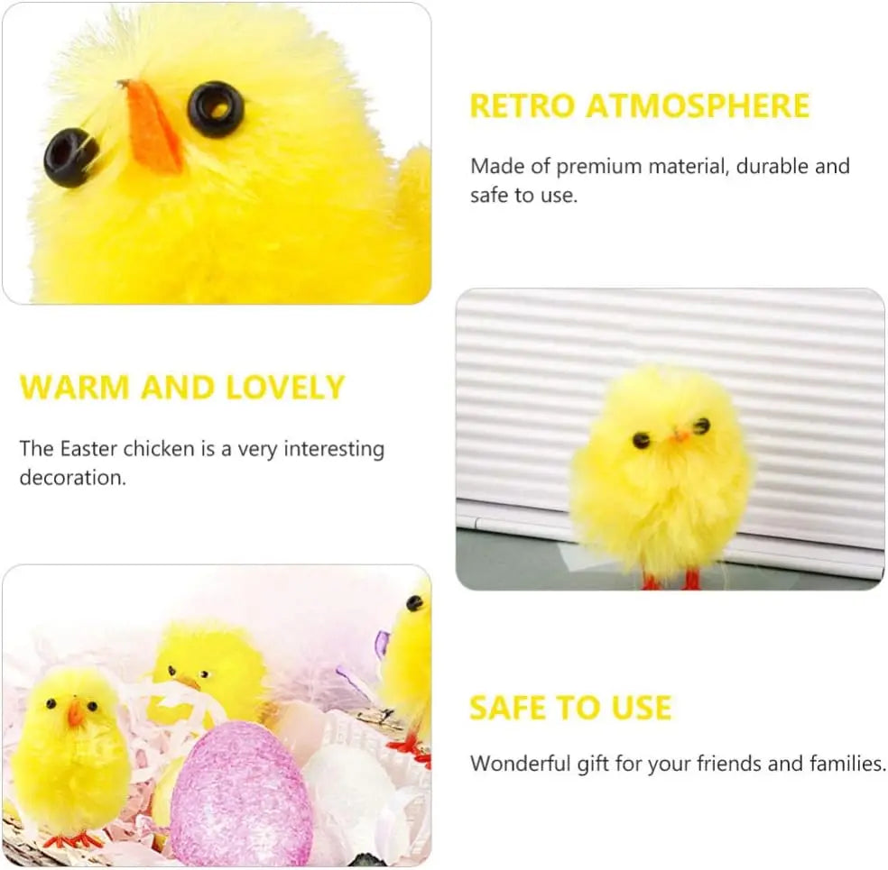 Mini Easter Chick Decoration – Soft & Cute Easter Ornaments