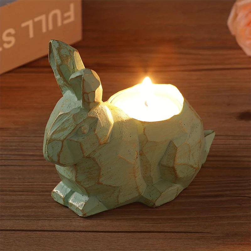 Easter Candlestick - Cute Bunny, Eggshell, Snail, and Chicken Candle Holders