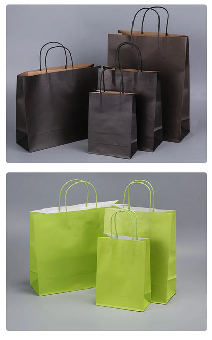 Colorful Paper Gift Bags – Multiple Shades for All Celebrations