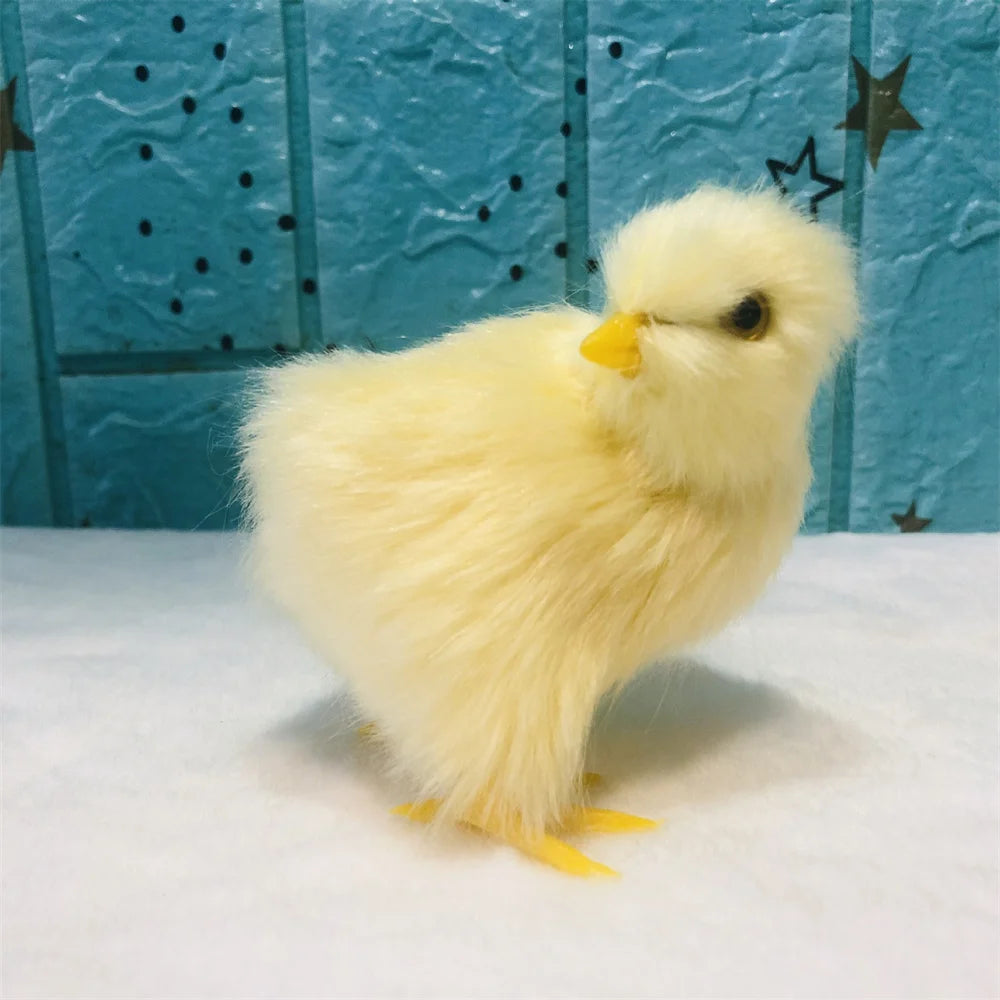 Fluffy Easter Chick Decoration – Cute & Festive Spring Ornament