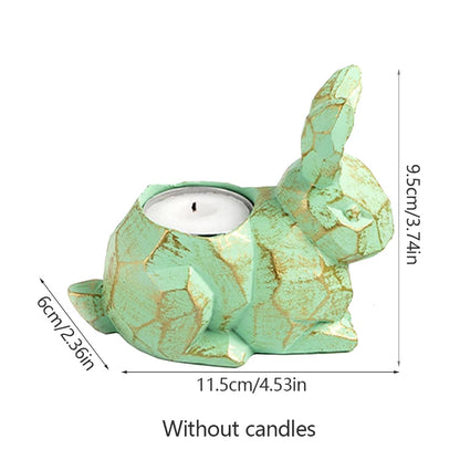 Easter Candlestick - Cute Bunny, Eggshell, Snail, and Chicken Candle Holders