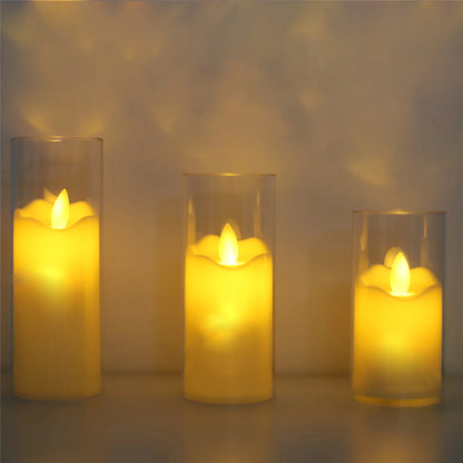 6Pcs LED Flameless Electric Candles - Safe, Flickering Tealights for Special Occasions