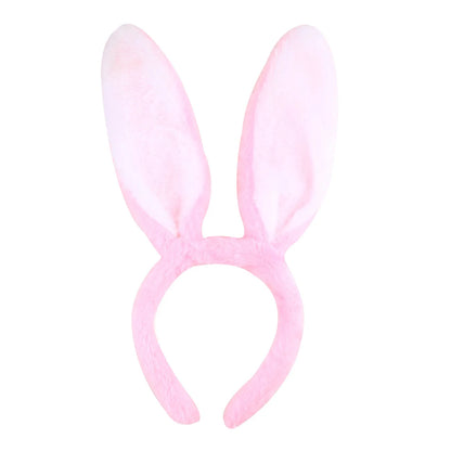 Plush Bunny Ears Headband – Cute & Soft for Easter & Cosplay