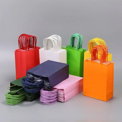 Colorful Paper Gift Bags – Multiple Shades for All Celebrations