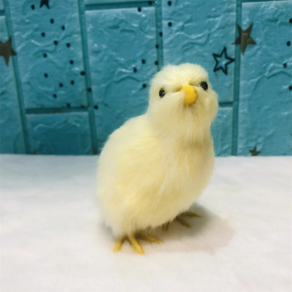 Fluffy Easter Chick Decoration – Cute & Festive Spring Ornament