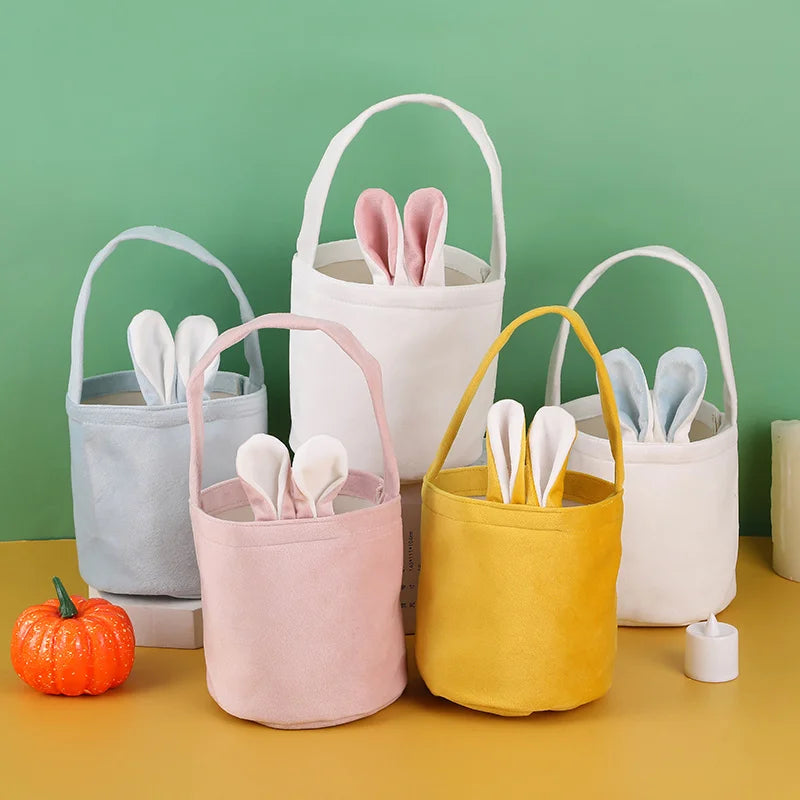 Velvet Easter Bunny Bags – Soft & Adorable Candy Bags for Easter & Celebrations