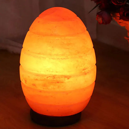 Himalayan Salt Crystal Lamp – Natural Rock Night Light