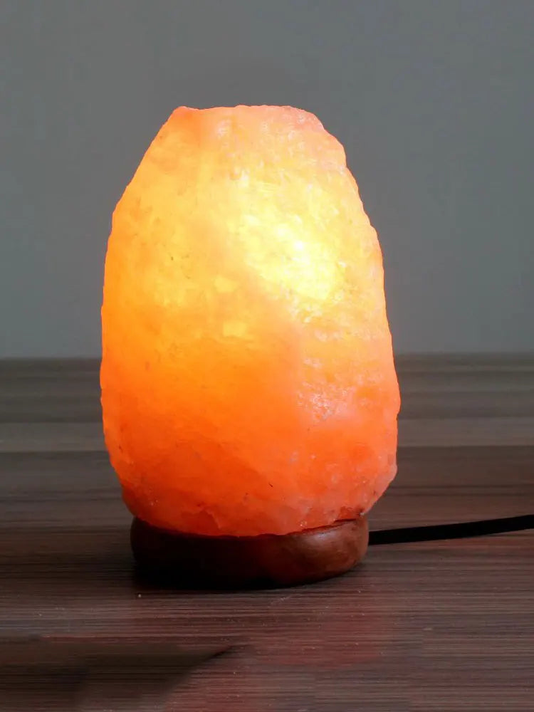 Himalayan Salt Crystal Lamp – Natural Rock Night Light