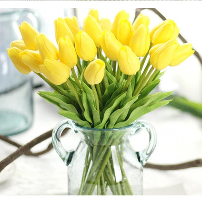 10pcs Tulip Artificial Flowers – Lifelike & Elegant Decor