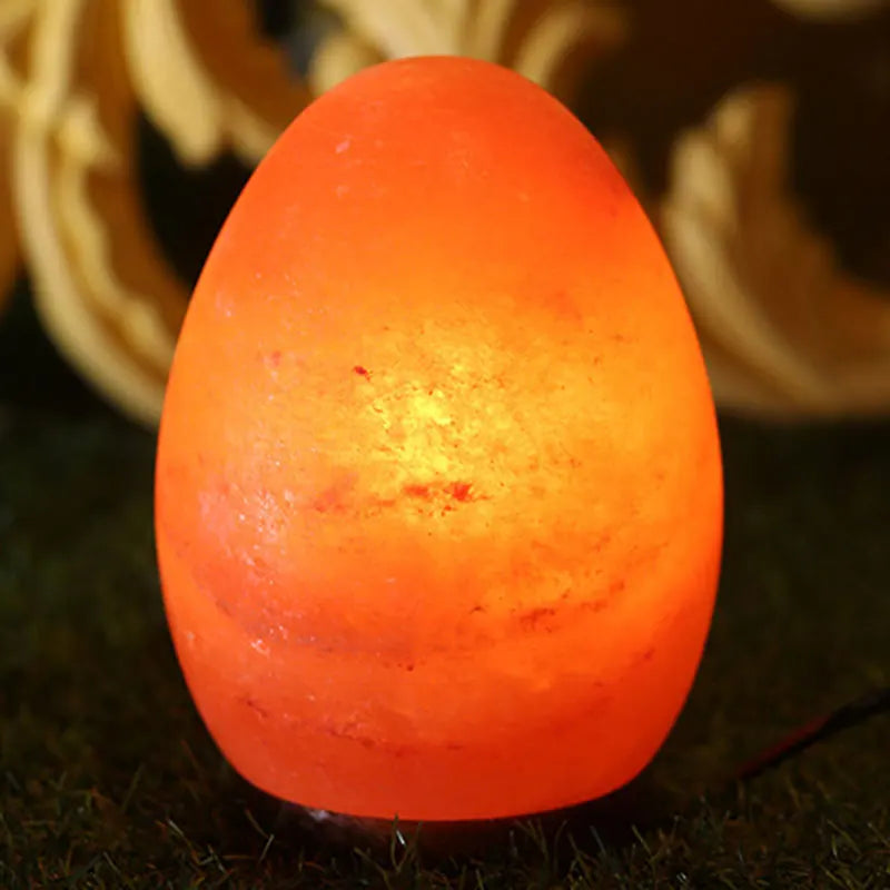 Himalayan Salt Crystal Lamp – Natural Rock Night Light