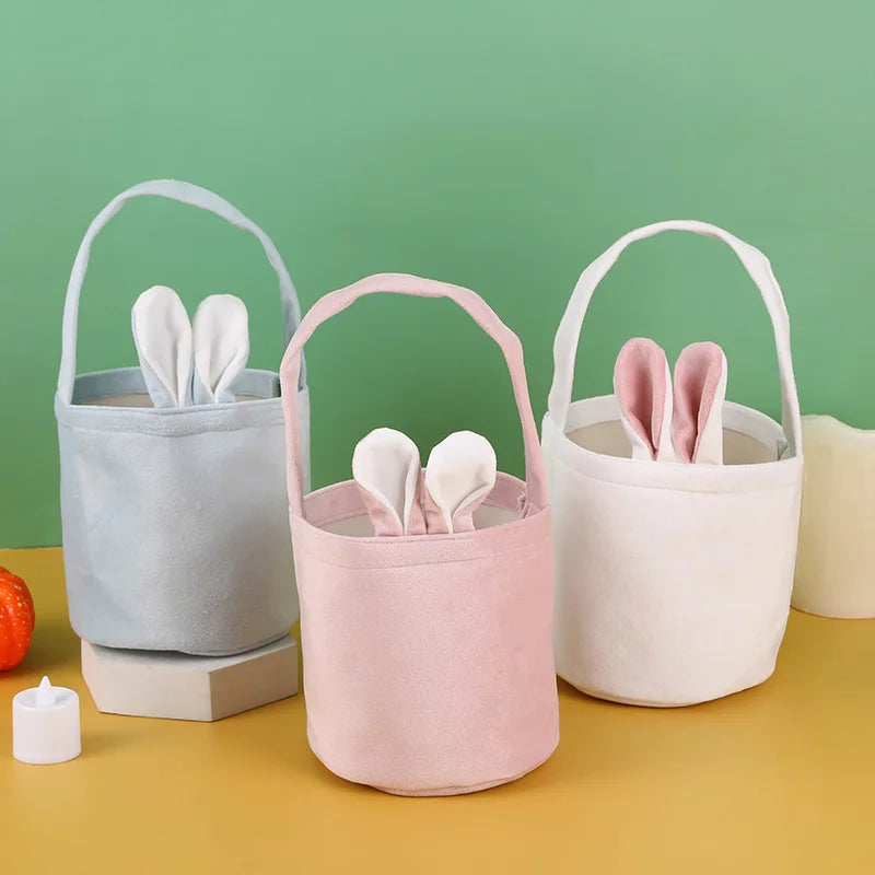 Velvet Easter Bunny Bags – Soft & Adorable Candy Bags for Easter & Celebrations