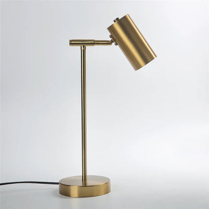 Modern Golden Table Lamp – Nordic Design