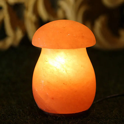 Himalayan Salt Crystal Lamp – Natural Rock Night Light