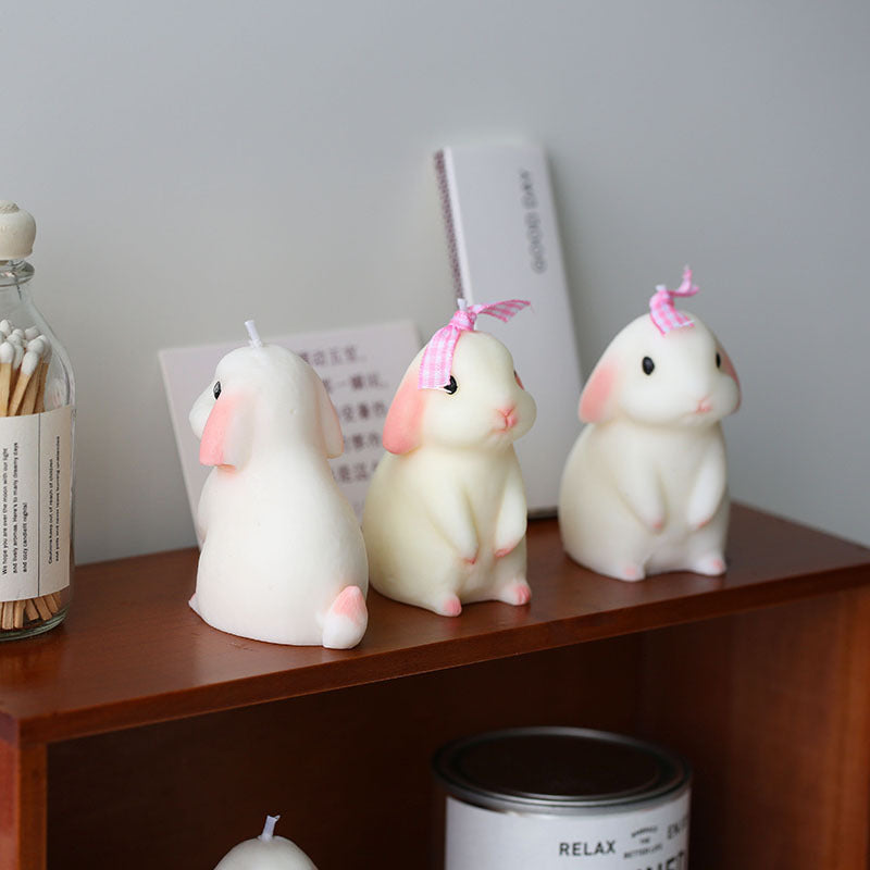 Bunny Scented Candle – Handmade Soy Wax Candle for Home & Gifts