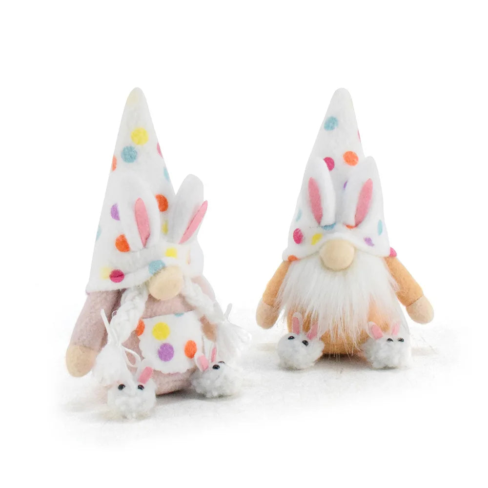 Easter Polka Dot Gnome – Faceless Spring Decoration