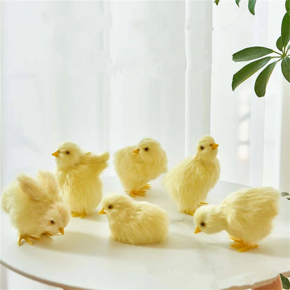 Fluffy Easter Chick Decoration – Cute & Festive Spring Ornament