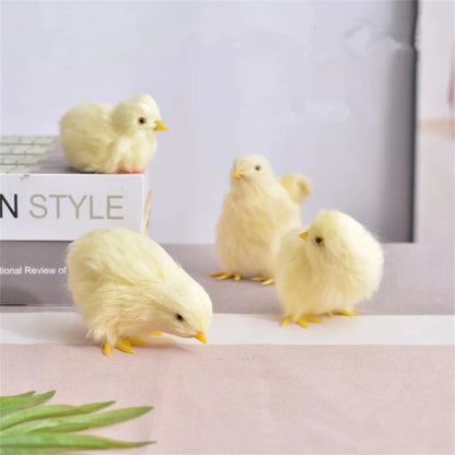 Fluffy Easter Chick Decoration – Cute & Festive Spring Ornament