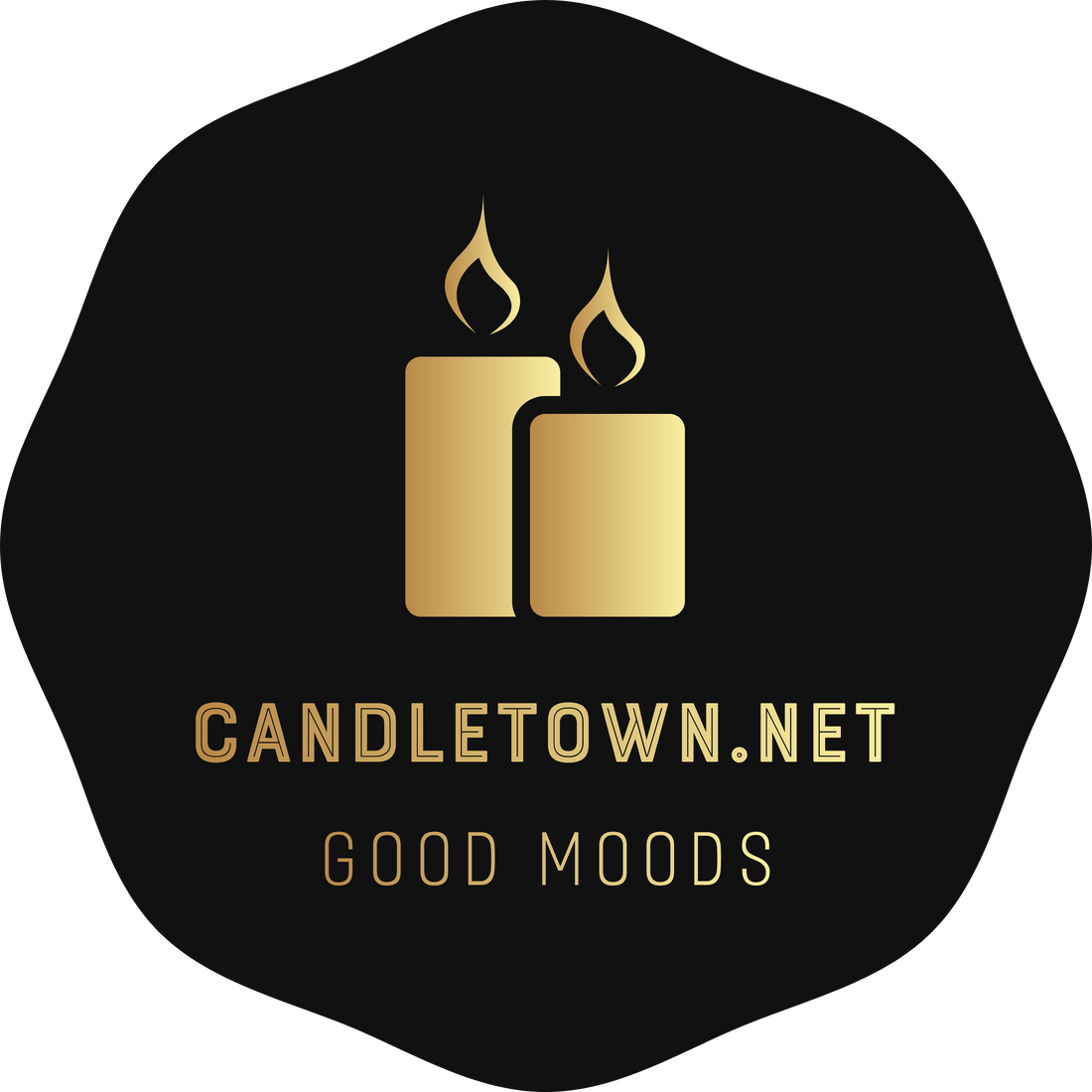 candletown gold logo